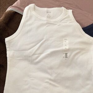 Sonoma White Kids Tank Top